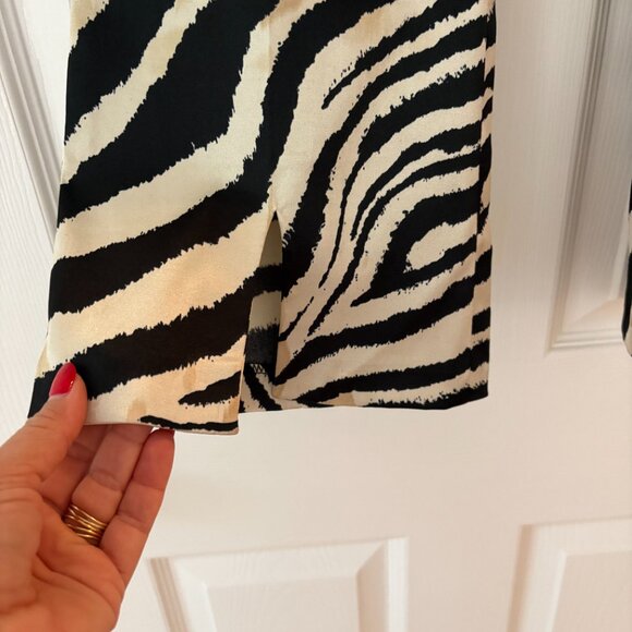 Sexy, Zebra Capri Pants | Y2K - Picture 3 of 4